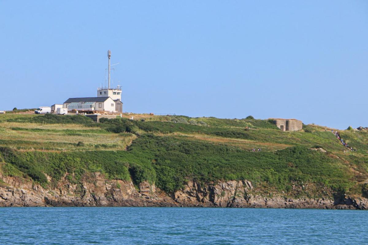 Lostra 2 - Appartement Avec Mezzanine, Front De Mer A Cancale Sur Le Port De La Houle Exteriör bild